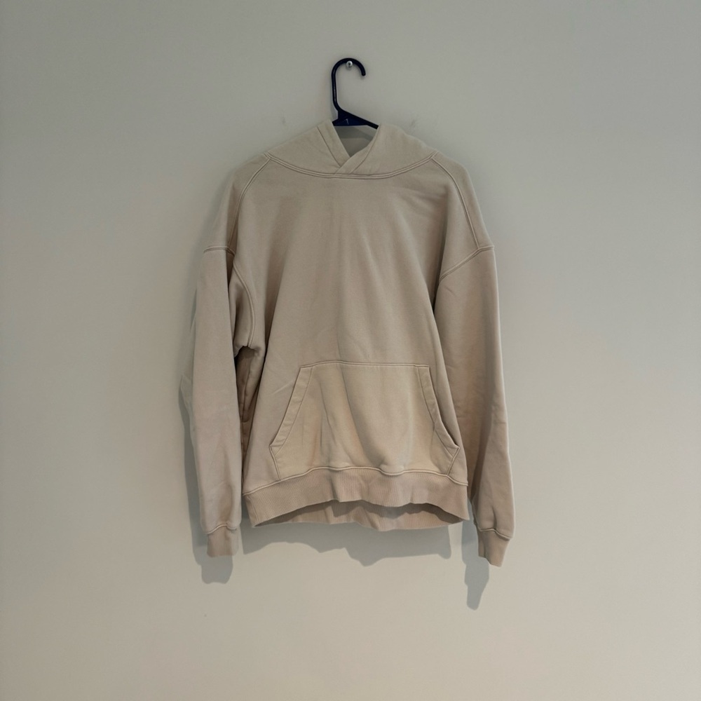 Cotton On Boxy Cream Hoodie Size Small Like New